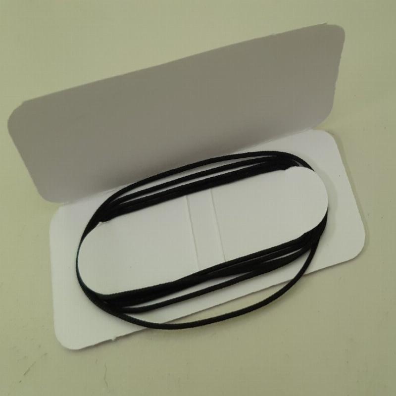 USP5 (М7), ШОВК, плетена, чорна, відрізок 1,5м